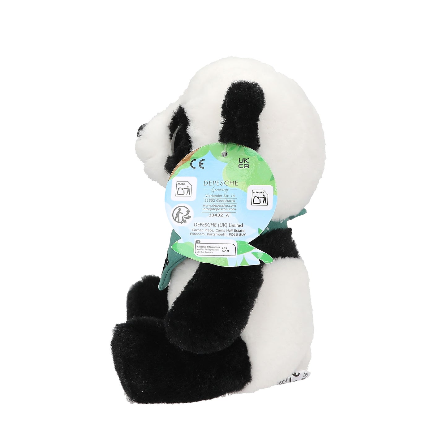 SNUKIS Plüsch Panda 18 cm