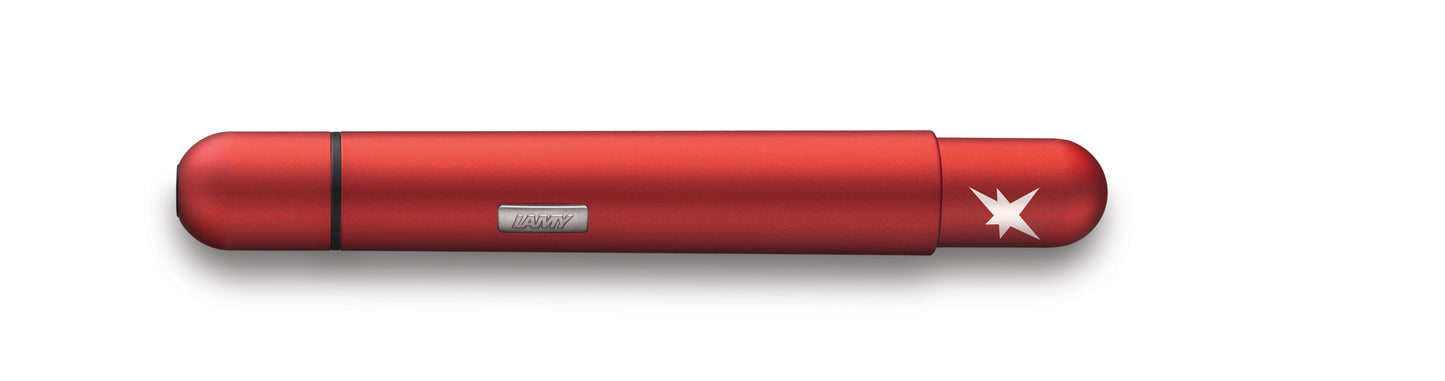Lamy pico Pocket pen mit Druckmechanik rot matt Kugelschreiber
