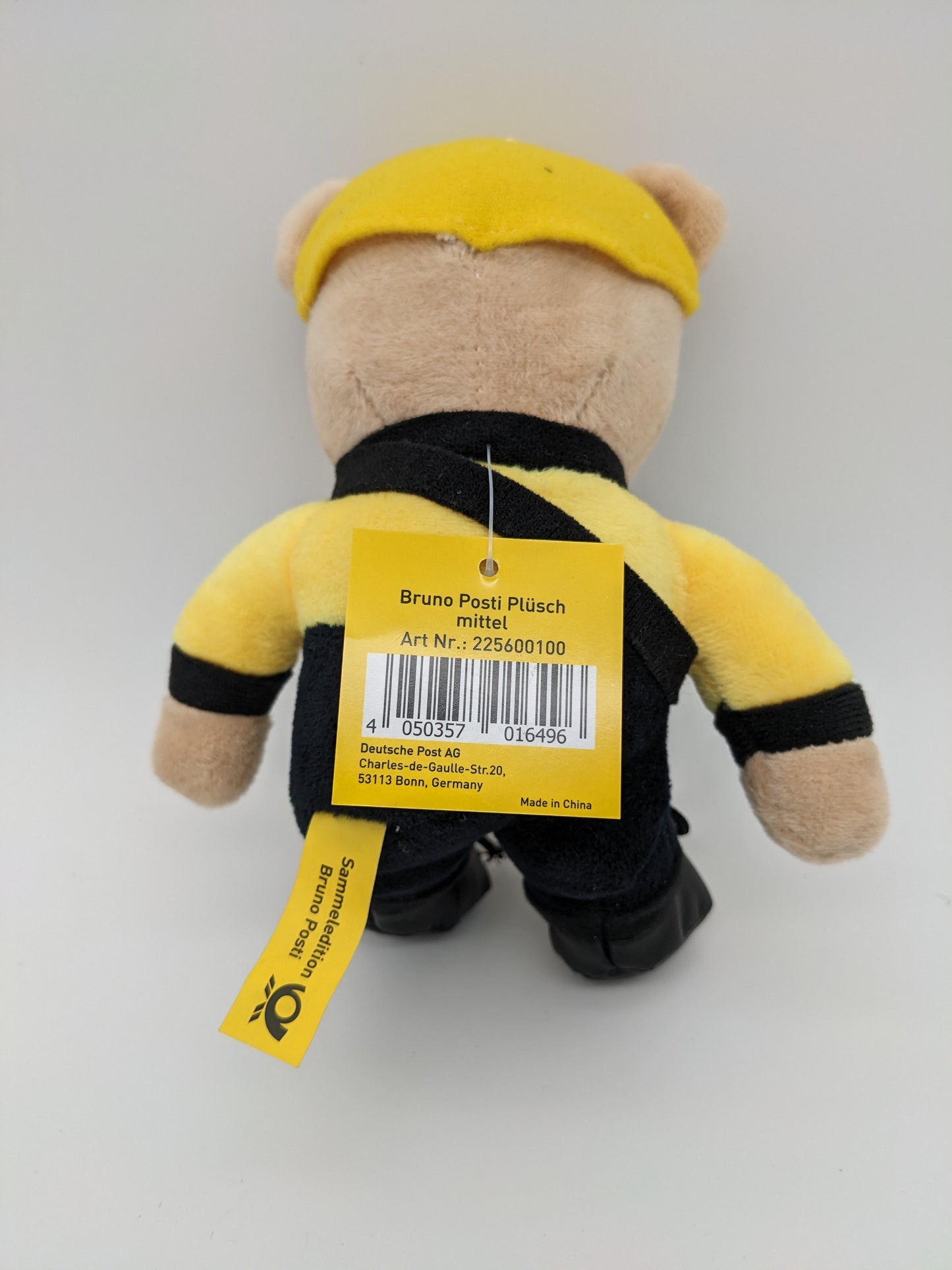 Bruno Posti Plüschbär Briefträger Zusteller Deutsche Post
