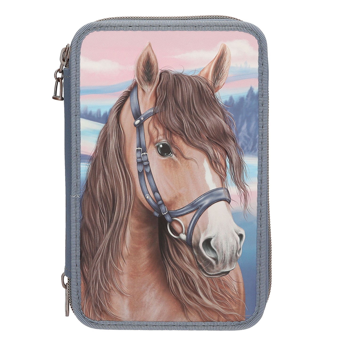 Depesche Miss Melody 3 Fach Federtasche mit 3D Effekt