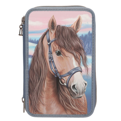 Depesche Miss Melody 3 Fach Federtasche mit 3D Effekt