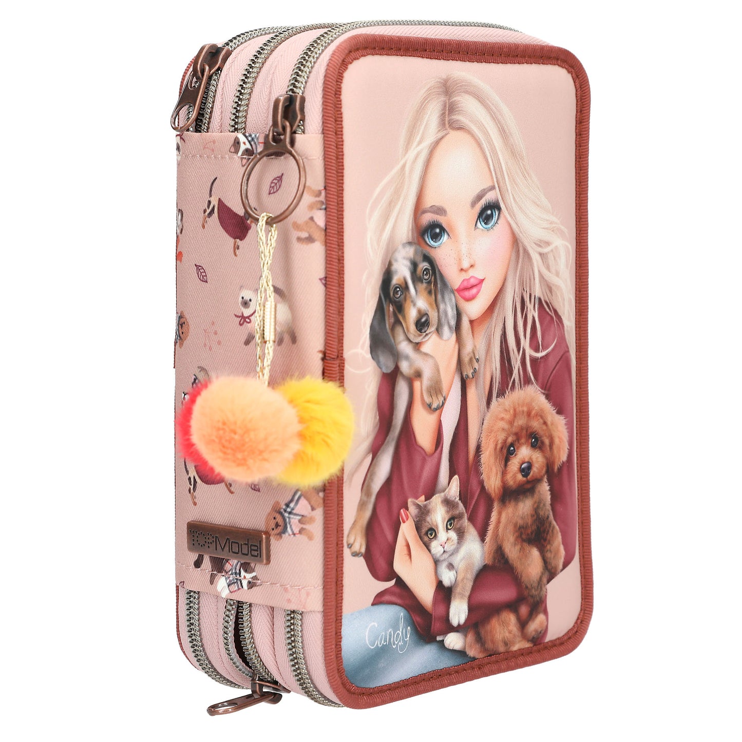 TOPModel 3 Fach Federtasche FUR EVER FRIENDS