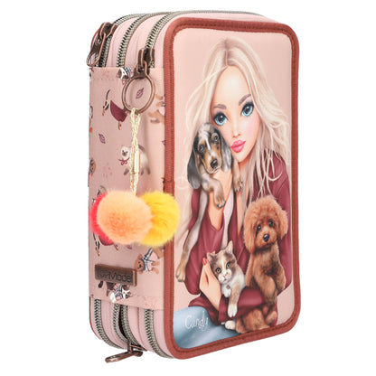 TOPModel 3 Fach Federtasche FUR EVER FRIENDS