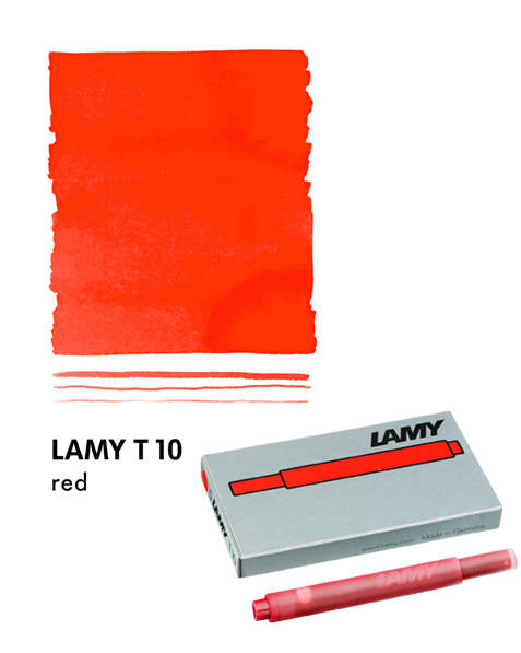 Lamy Tintenpatronen für FüllhalterT10 orange